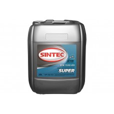 Масло SINTEC Diesel SAE 15W-40 API CF-4/CF/SJ канистра 20л/Motor oil 20liter can